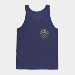 Stylised armillary sphere Tank Top